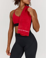 GYM TOWEL - REP RED