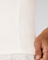 HYBRID RIBBED TANK - IVORY