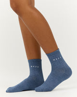ICON EVERYDAY CREW SOCKS - DENIM