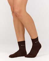 ICON EVERYDAY CREW SOCKS - FONDANT MARLE