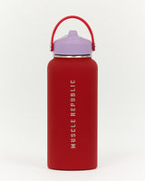 STUDIO 1L WATER BOTTLE - FIERY RED ICON
