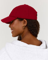 LEAGUE WOOL BLEND CAP - CRIMSON