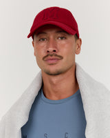 LEAGUE WOOL BLEND CAP - CRIMSON