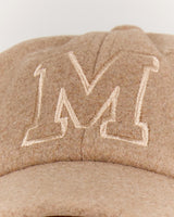 LEAGUE WOOL BLEND CAP - OATMEAL