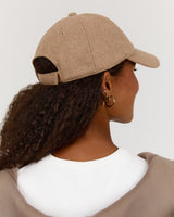 LEAGUE WOOL BLEND CAP - OATMEAL