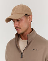 LEAGUE WOOL BLEND CAP - OATMEAL
