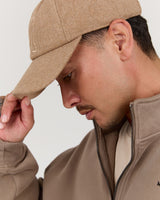 LEAGUE WOOL BLEND CAP - OATMEAL