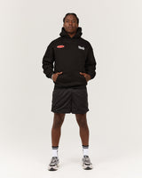MEN'S OVERSIZED HOODIE - BLACK LEGACY
