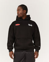 MEN'S OVERSIZED HOODIE - BLACK LEGACY