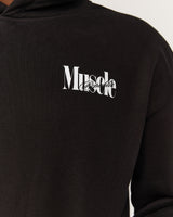 MEN'S OVERSIZED HOODIE - BLACK LEGACY