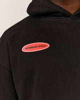 MEN'S OVERSIZED HOODIE - BLACK LEGACY