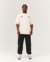 MEN'S OVERSIZED TEE - ANTIQUE WHITE LEGACY