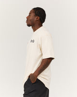 MEN'S OVERSIZED TEE - ANTIQUE WHITE LEGACY