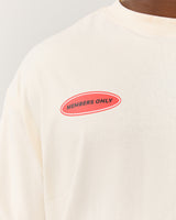 MEN'S OVERSIZED TEE - ANTIQUE WHITE LEGACY