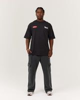 MEN'S OVERSIZED TEE - BLACK LEGACY