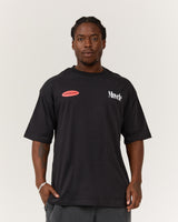MEN'S OVERSIZED TEE - BLACK LEGACY