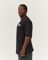 MEN'S OVERSIZED TEE - BLACK LEGACY