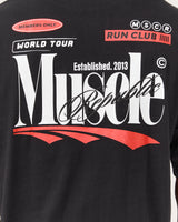 MEN'S OVERSIZED TEE - BLACK LEGACY