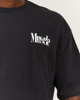 MEN'S OVERSIZED TEE - BLACK LEGACY