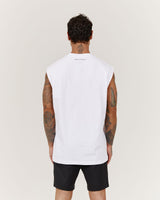 LIGHTWEIGHT OVERSIZED TANK - WHITE