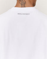 LIGHTWEIGHT OVERSIZED TANK - WHITE