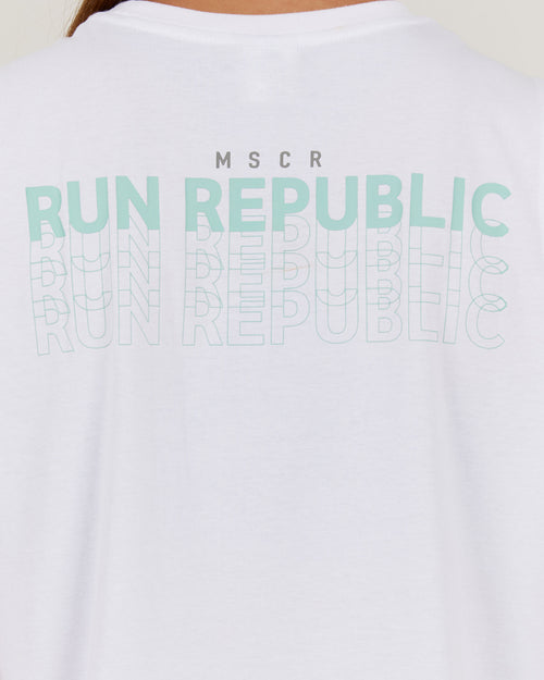 LOOSE TANK RUN REPUBLIC - WHITE