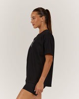 LOOSE TEE MSCR - BLACK