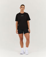 LOOSE TEE RUN REPUBLIC - BLACK