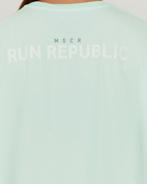 LOOSE TEE RUN REPUBLIC - MINT