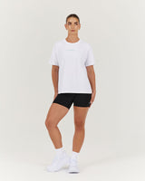 LOOSE TEE RUN REPUBLIC - WHITE