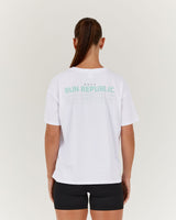 LOOSE TEE RUN REPUBLIC - WHITE