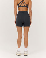 LUXE BIKER SHORTS V2 - ALLOY