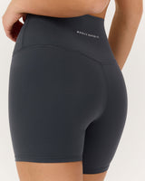 LUXE BIKER SHORTS V2 - ALLOY