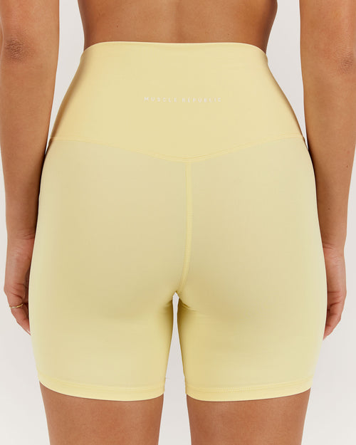 LUXE BIKER SHORTS V2 - BUTTER