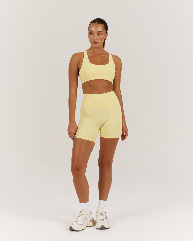 LUXE BIKER SHORTS V2 - BUTTER