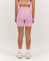 LUXE BIKER SHORTS V2 - GUAVA