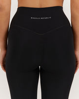 LUXE BRIA CAPRI LEGGING - BLACK