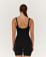 LUXE BROOKE BODYSUIT - BLACK