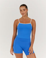 LUXE CHER TOP - COBALT