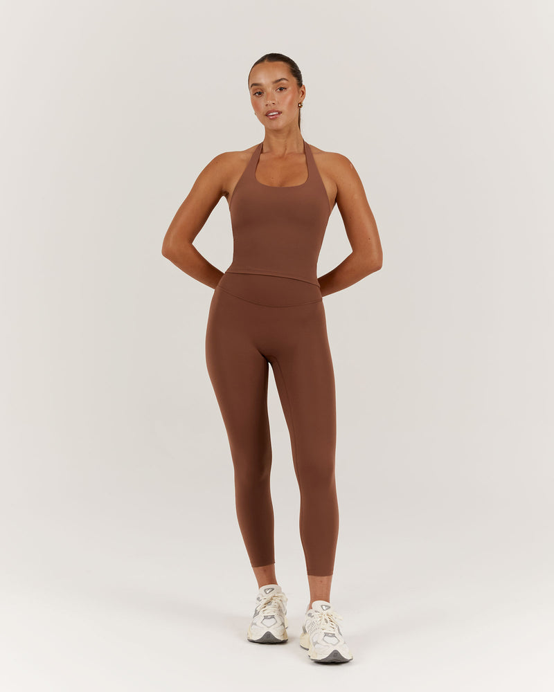 LUXE HALLY TOP - TOFFEE