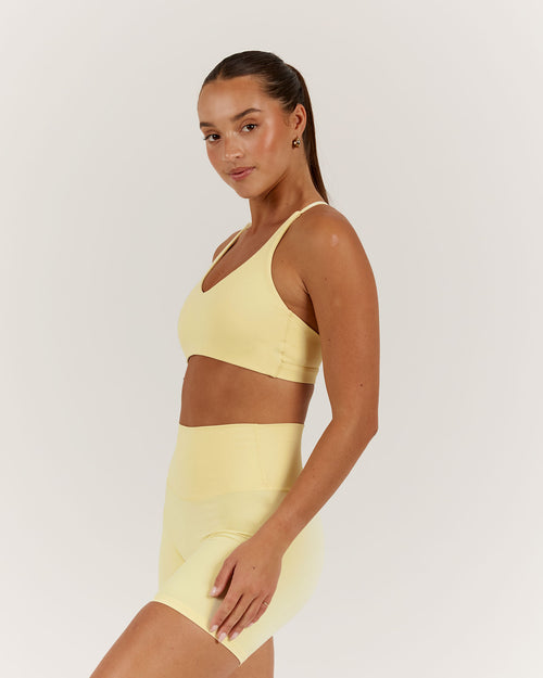 LUXE KELSEY BRA - BUTTER