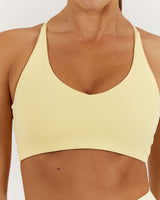 LUXE KELSEY BRA - BUTTER