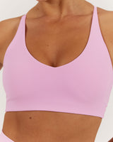 LUXE KELSEY BRA - GUAVA