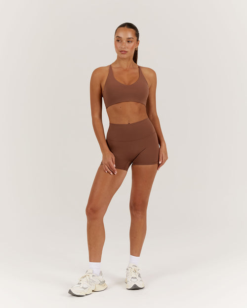 LUXE KELSEY BRA - TOFFEE