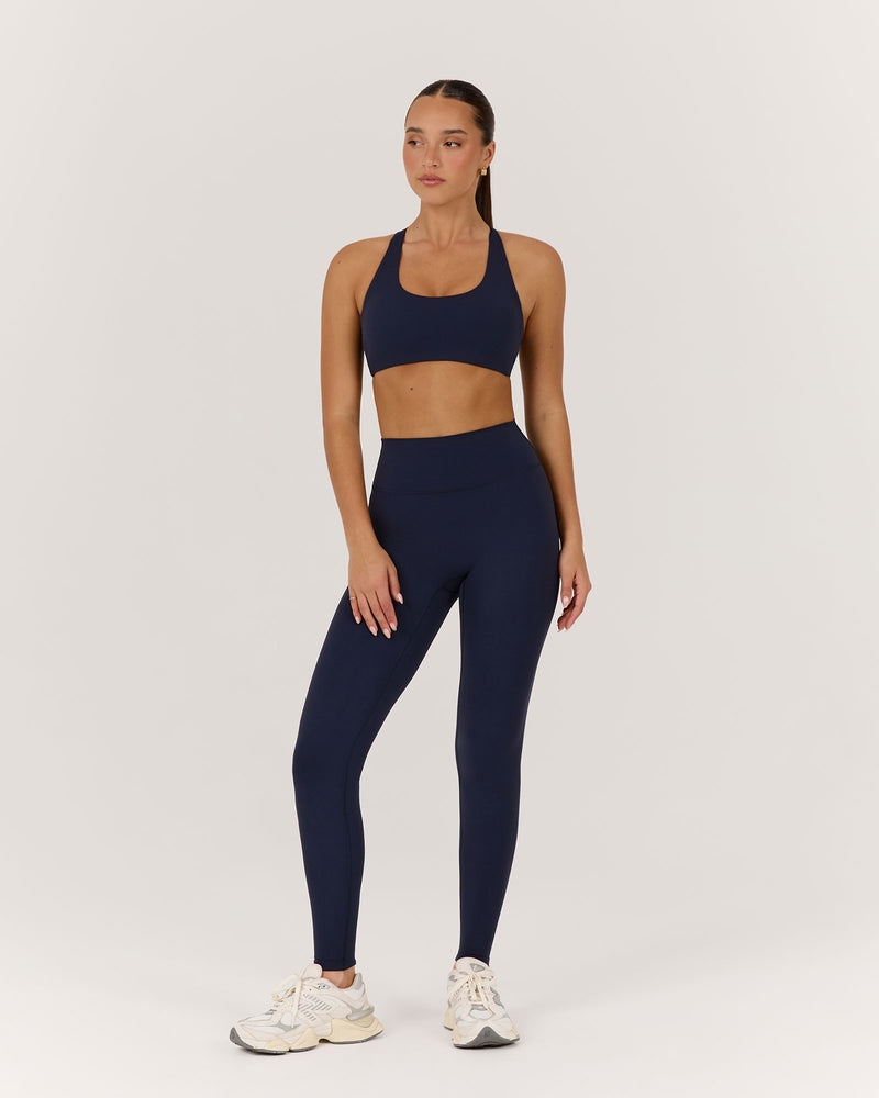 LUXE LEGGINGS 28" - DEEP NAVY