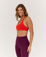 LUXE ADDISON BRA - FIERY RED