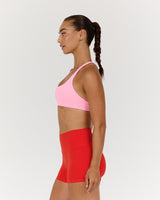 LUXE ADDISON BRA - POP PINK