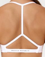 LUXE ADDISON BRA - WHITE
