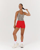 LUXE ADDISON TOP - FIERCE LEOPARD