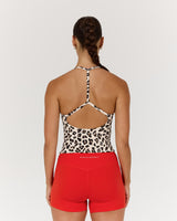 LUXE ADDISON TOP - FIERCE LEOPARD
